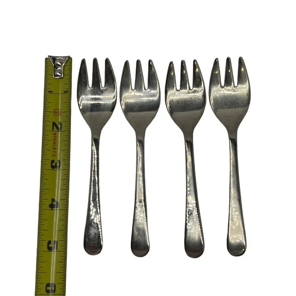 Sheffield England Silver Plated Set of 4 Small 5